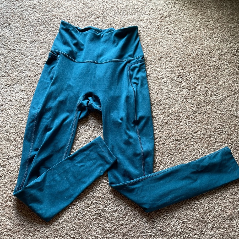 GYMSHARK SPEED LEGGINGS - TEAL